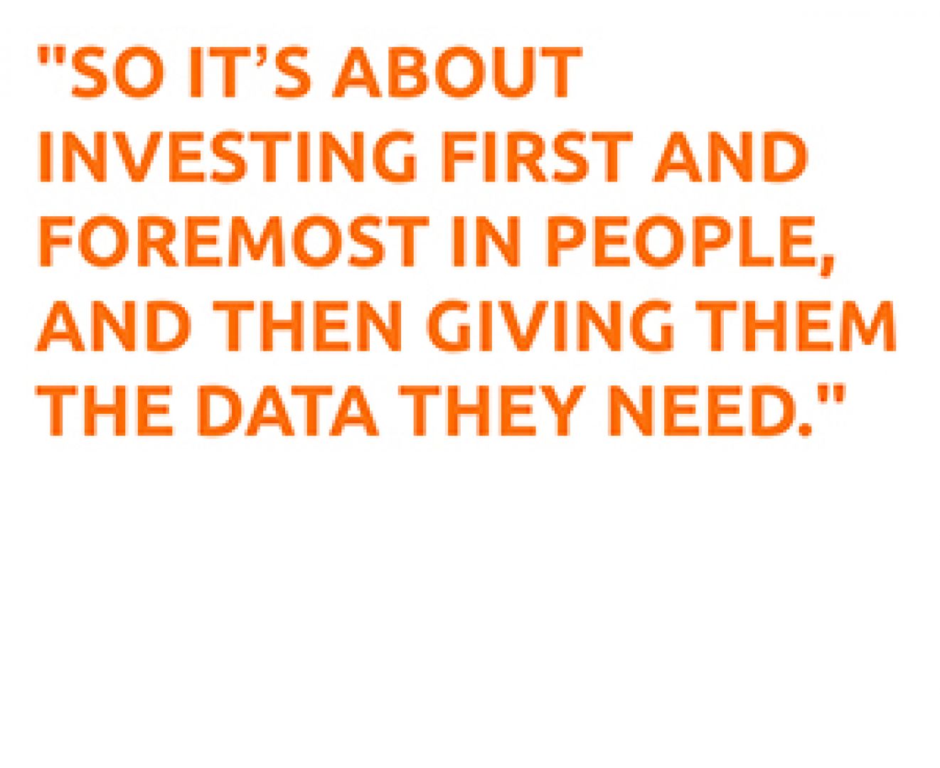 investing in people