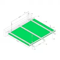 Concealed ceiling system