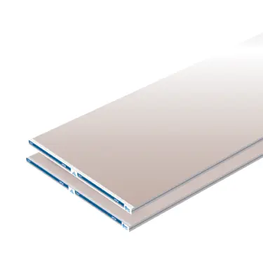Gyproc boards close-up