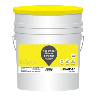 WEBERFLOOR LITHIUM DENSIFIER 